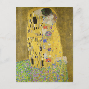 Carte Postale Gustav Klimt Le Baiser