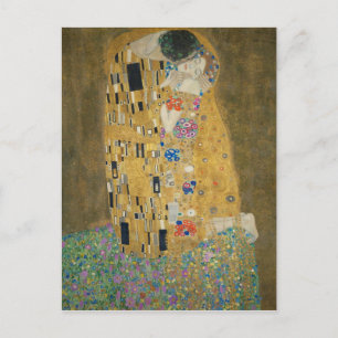 Carte Postale Gustav Klimt - Le baiser