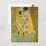 Carte Postale Gustav Klimt - Le baiser<br><div class="desc">The Kiss / Der Kuss - Gustav Klimt en 1907-1908</div>