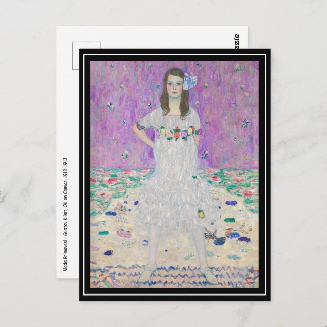 Carte Postale Gustav Klimt - Mada Primavesi (Devant / Derrière)