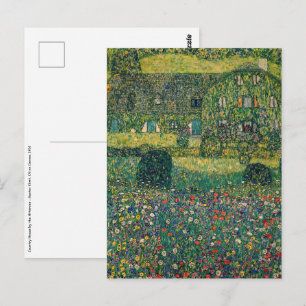 Carte Postale Gustav Klimt - Maison de campagne de l'Attersee