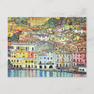 Carte Postale Gustav Klimt Malcena Aux Jardins