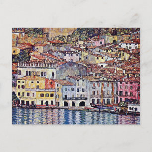 Carte Postale Gustav Klimt - Malcesine au lac de Garde Italie