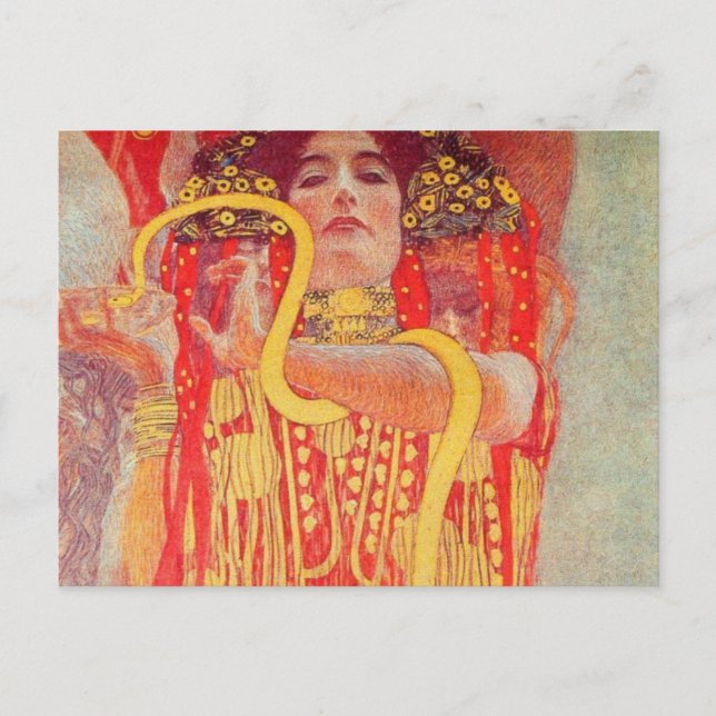 Carte Postale Gustav Klimt - Medizin (Devant)