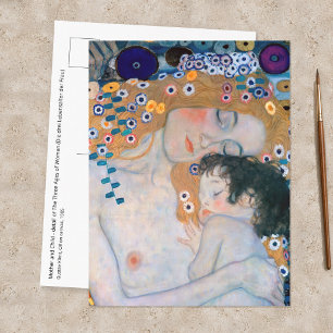 Carte Postale Gustav Klimt - Mère et Enfant
