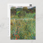 Carte Postale Gustav Klimt - Orchard<br><div class="desc">Verger / Fleur en fleurs - Gustav Klimt,  Huile sur toile,  1907</div>