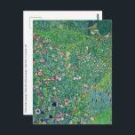Carte Postale Gustav Klimt - Paysage du jardin italien<br><div class="desc">Jardin italien / Paysage horticole italien - Gustav Klimt,  Huile sur toile,  1913</div>