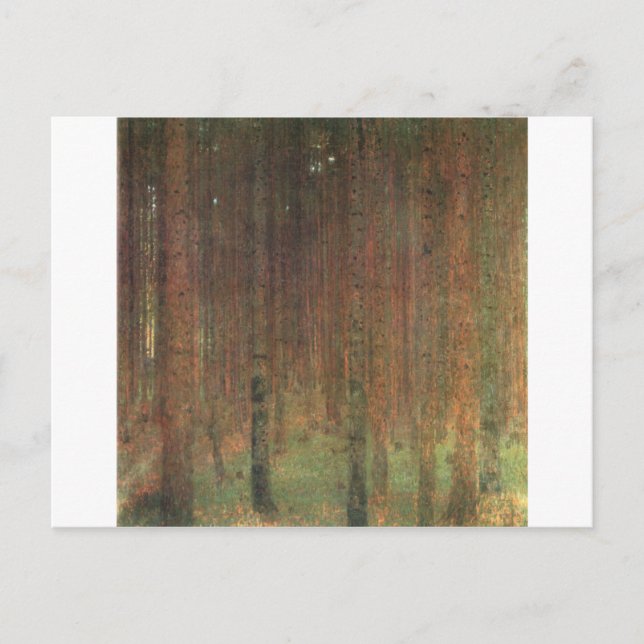 Carte Postale Gustav Klimt - Pins, 1902 (Devant)