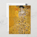 Carte Postale Gustav Klimt - Portrait d'Adele Bloch-Bauer I<br><div class="desc">Portrait de Adele Bloch-Bauer I - Gustav Klimt,  Huile sur toile,  1907</div>
