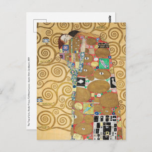 Carte Postale Gustav Klimt - Réalisation, Stoclet Frieze