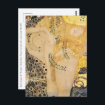 Carte Postale Gustav Klimt - Serpents d'eau I<br><div class="desc">Serpents d'eau I / L'Hydra - Gustav Klimt,  Tempera et aquarelle sur parchemin,  1904-1907</div>