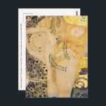 Carte Postale Gustav Klimt - Serpents d'eau I<br><div class="desc">Serpents d'eau I / L'Hydra - Gustav Klimt,  Tempera et aquarelle sur parchemin,  1904-1907</div>