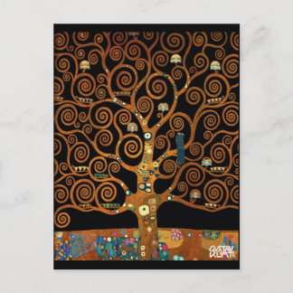 Carte Postale Gustav Klimt - Sous l'arbre de vie