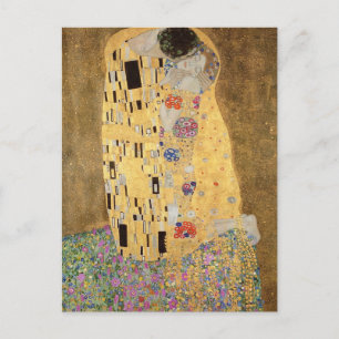 Carte Postale Gustav Klimt   The Kiss, 1907-08