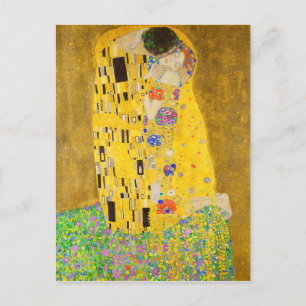 Carte Postale Gustav Klimt The Kiss Fine Art