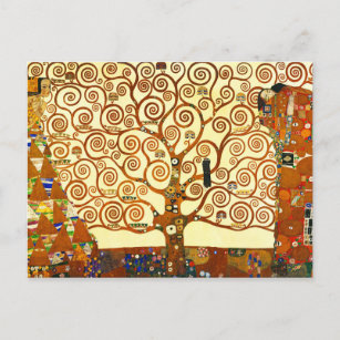 Carte Postale Gustav Klimt The Tree of Life Fine Art