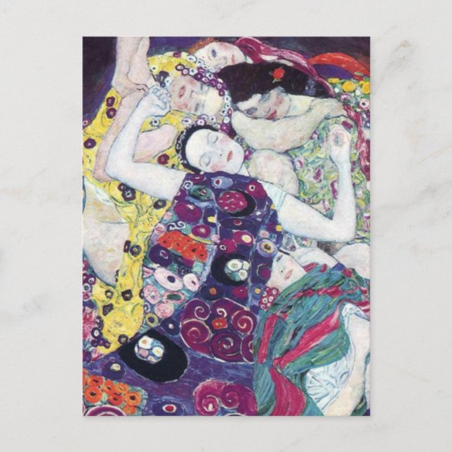 Carte Postale Gustav Klimt The Virgin Postcard (Devant)
