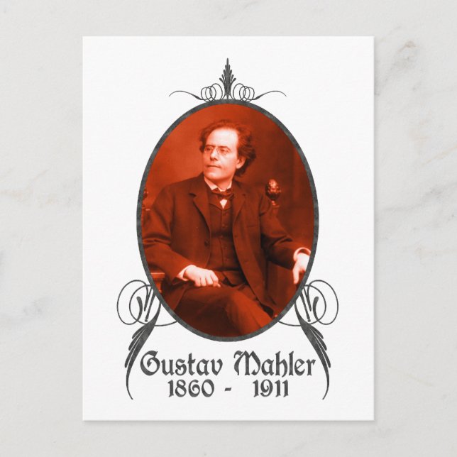 Carte Postale Gustav Mahler (Devant)