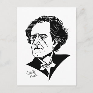 Carte Postale Gustav Mahler