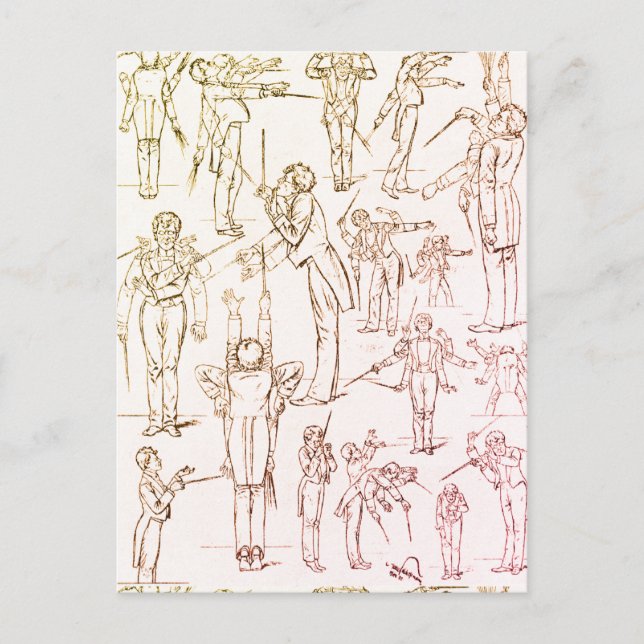 Carte Postale Gustav Mahler - Conduite (Devant)