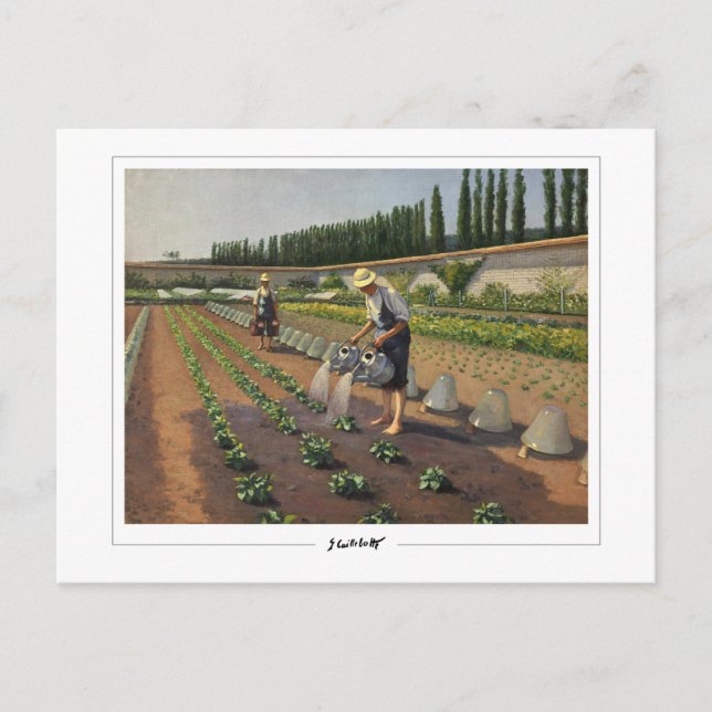 Carte Postale Gustave Caillebotte #137 - Beaux-Arts (Devant)