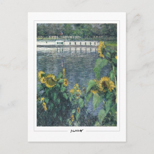 Carte Postale Gustave Caillebotte #198 - Beaux-Arts (Devant)