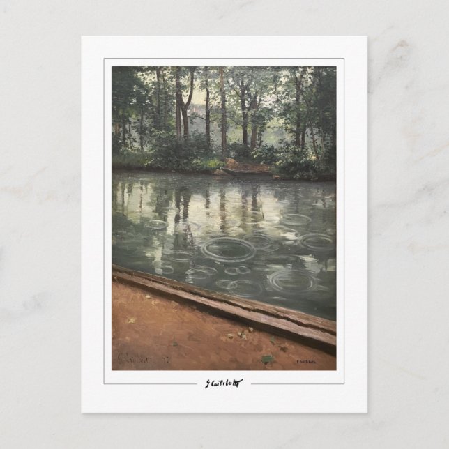 Carte Postale Gustave Caillebotte #273 - Beaux-Arts (Devant)