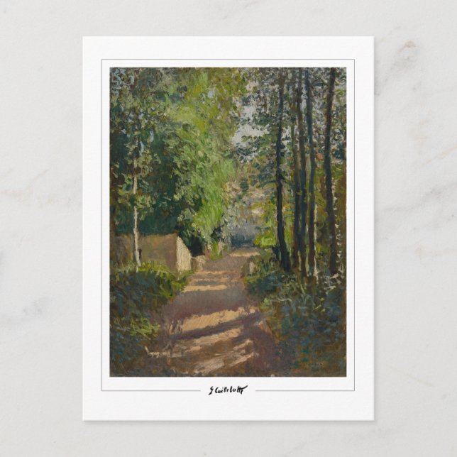 Carte Postale Gustave Caillebotte #276 - Beaux-arts (Devant)