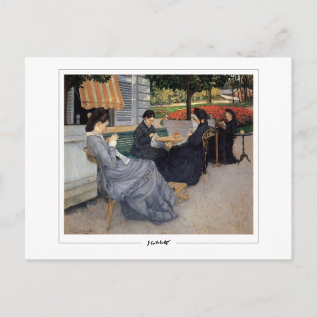 Carte Postale Gustave Caillebotte #9 - Beaux-arts (Devant)