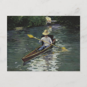 Carte Postale Gustave Caillebotte - Canot sur l'Yerres