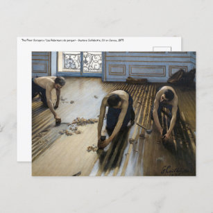 Carte Postale Gustave Caillebotte - Les Graveuses