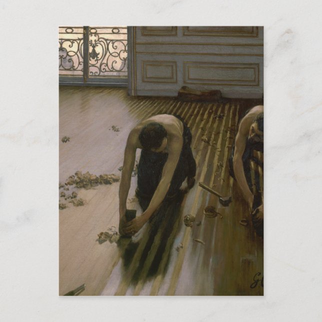 Carte Postale Gustave Caillebotte - Planeurs (Devant)