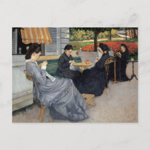 Carte Postale Gustave Caillebotte - Portraits dans la campagne