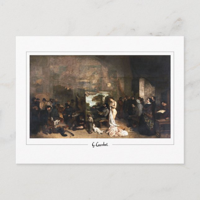 Carte Postale Gustave Courbet #587 - Art (Devant)