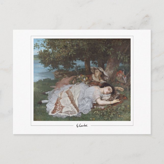 Carte Postale Gustave Courbet #96 - Art (Devant)