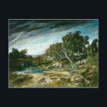 Carte Postale Gustave Courbet - La rafale du vent<br><div class="desc">The Gust of Wind de Gustave Courbet,  vers 1865. Huile sur toile.</div>