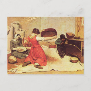 Carte Postale Gustave Courbet - Les sifles à grains