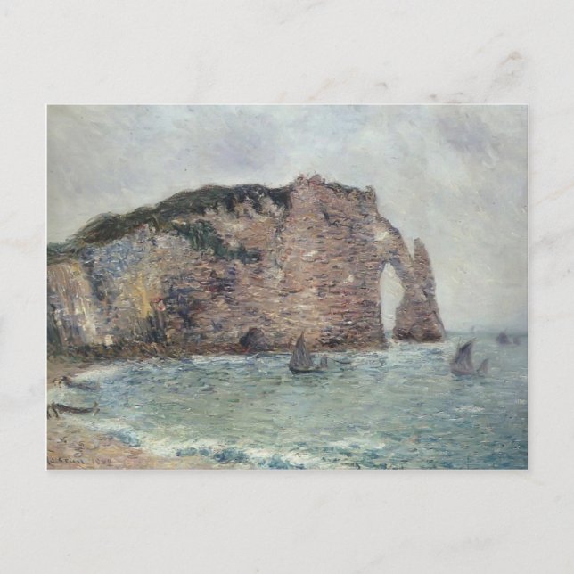 Carte Postale Gustave Loiseau - Etretat (Devant)