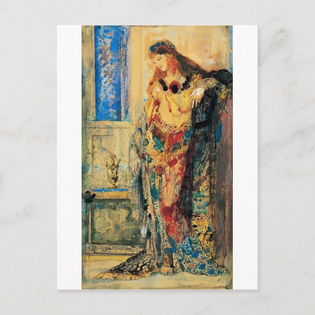 Carte Postale Gustave Moreau - Les Toilettes (Devant)