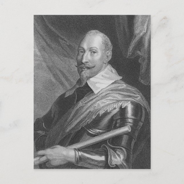 Carte Postale Gustavus Adolphus II Roi de Suède (Devant)