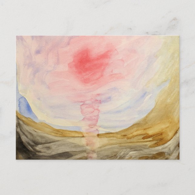 Carte Postale Gusten dans les Enfers par Hilma af Klint (Devant)