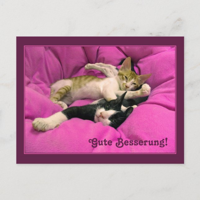 Carte Postale Gute Besserung ! (Devant)