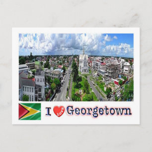 Carte Postale Guyana - Georgetown - I Love -