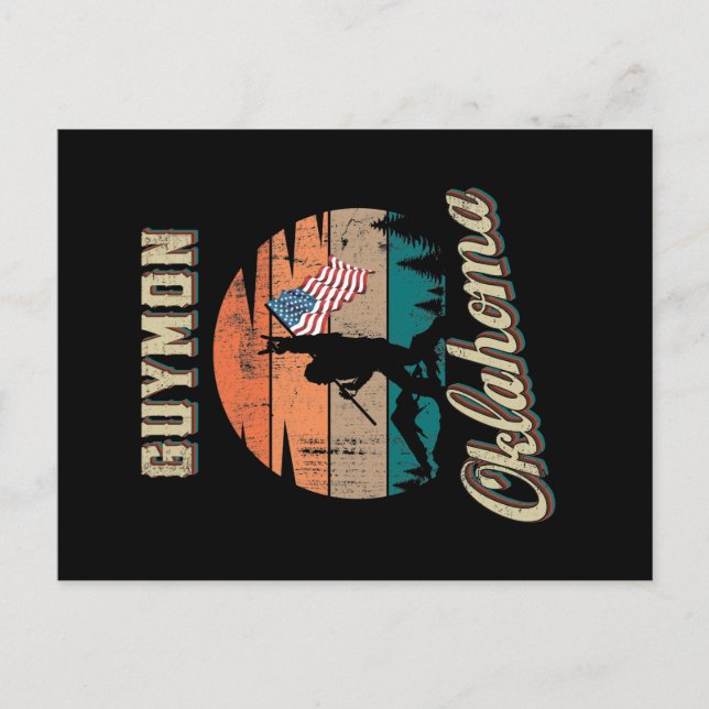 Carte Postale Guymon Oklahoma (Devant)