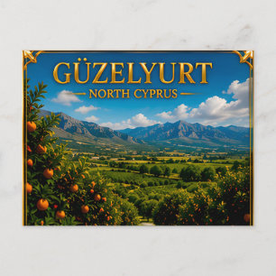 Carte Postale Guzelyurt Chypre du Nord Voyage dans la Vallée Ver