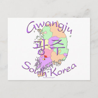 Carte Postale Gwangju Corée du Sud