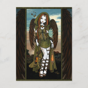 Carte postale Gwyneth Sunset Dragon Lantern Angel