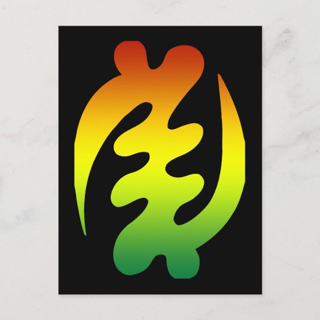 CARTE POSTALE GYE NYAME (Devant)