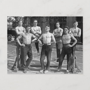 Carte Postale Gymnaste 1920