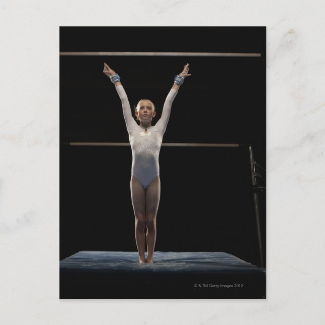 Carte Postale Gymnaste 2 (Devant)